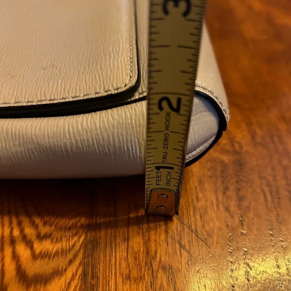 Kate Spade Gray Shoulder Bag Purse Chained Strap